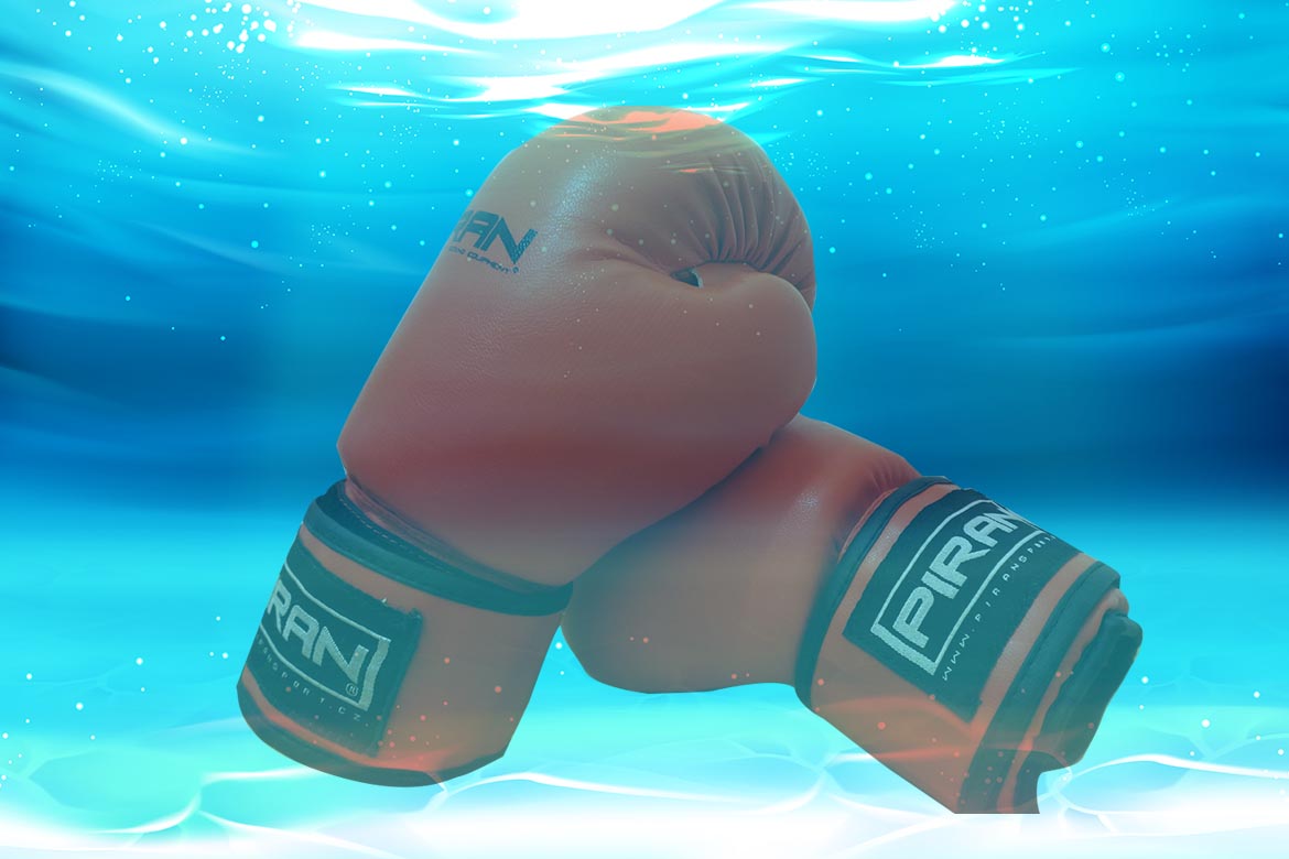 boxing training underwater
